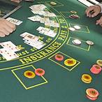casino game with option to bet on bank or player